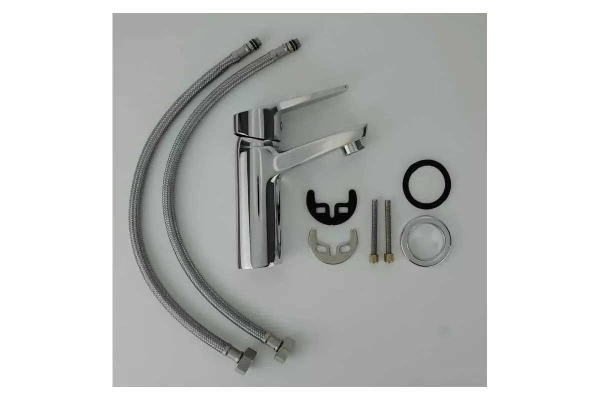 Смеситель для раковины, хром, ESKO Murano MR 26, латунь, без донного клапана