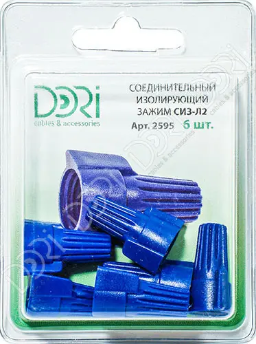 Соединительный изолирующий зажим DORI СИЗ-Л2 4,5-12 мм2 6шт 2595