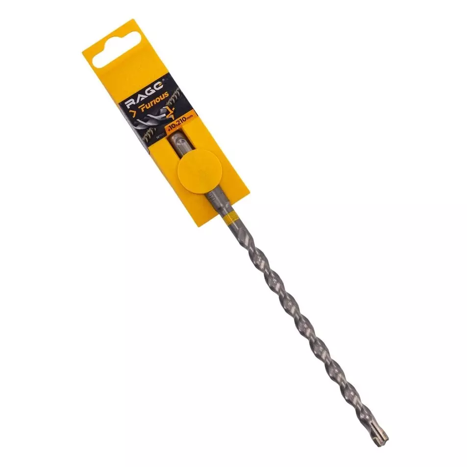 Бур SDS plus 4х4 10х210 мм RAGE Furious 567021