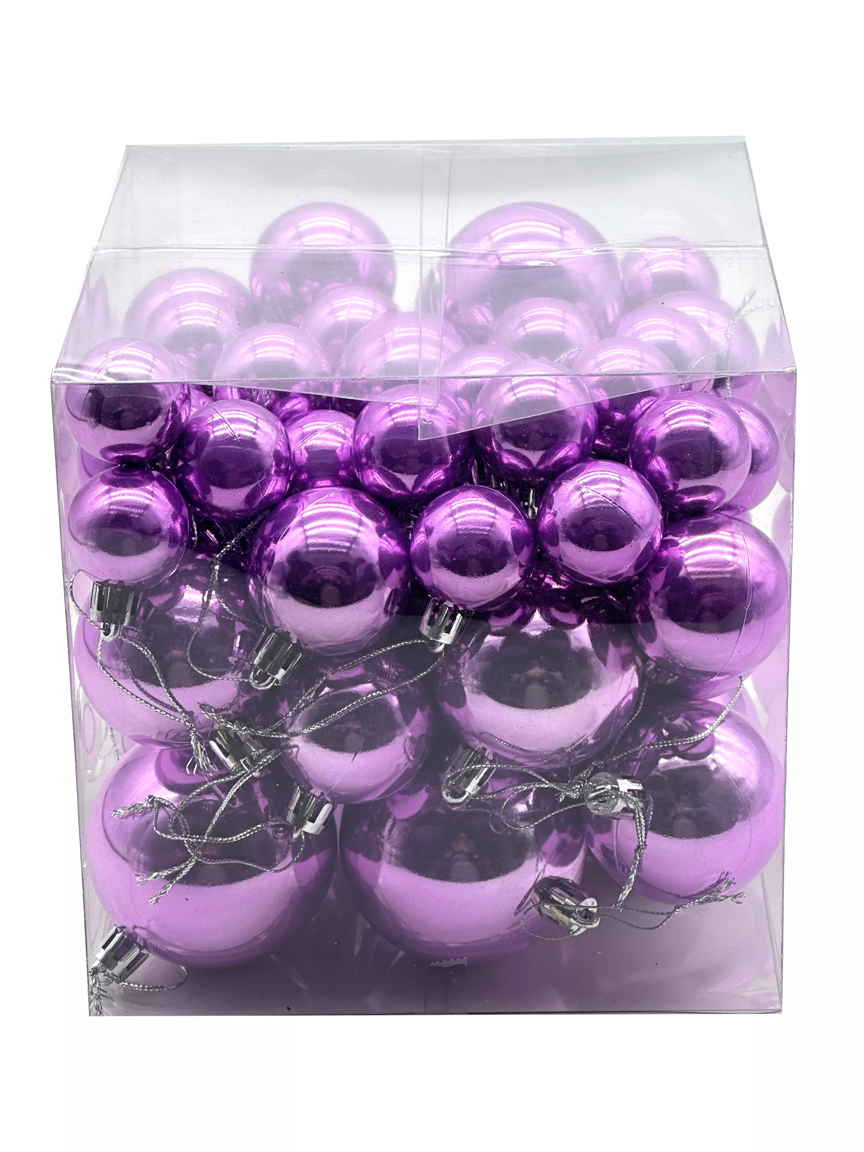 Новогоднее подвесное украшение из полистирола, набор из 59 шт 15,8х15,8х15,8см 91413