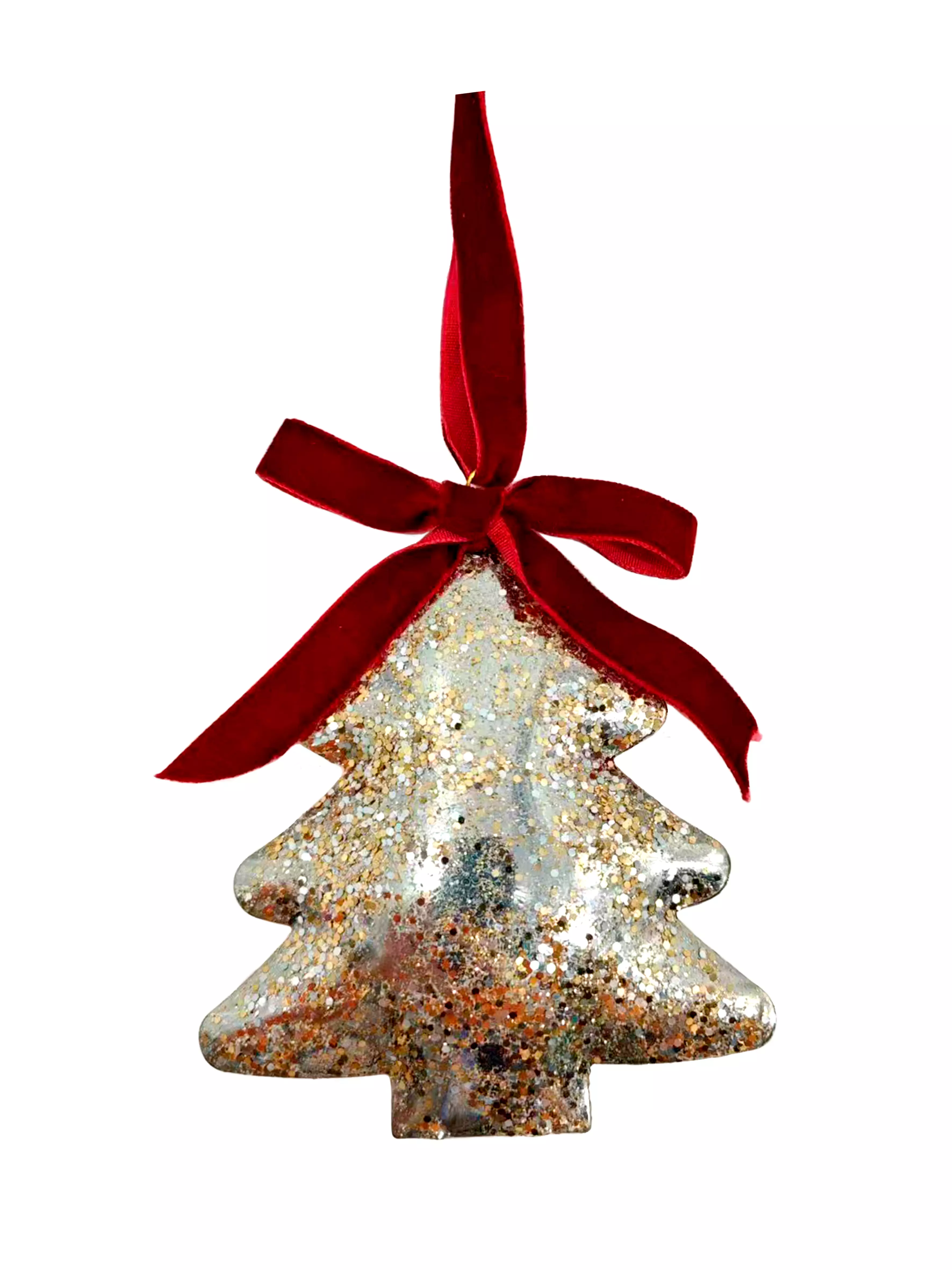 Новогоднее подвесное украшение из полиэстера и ч/металла / 2х8х9см 92147