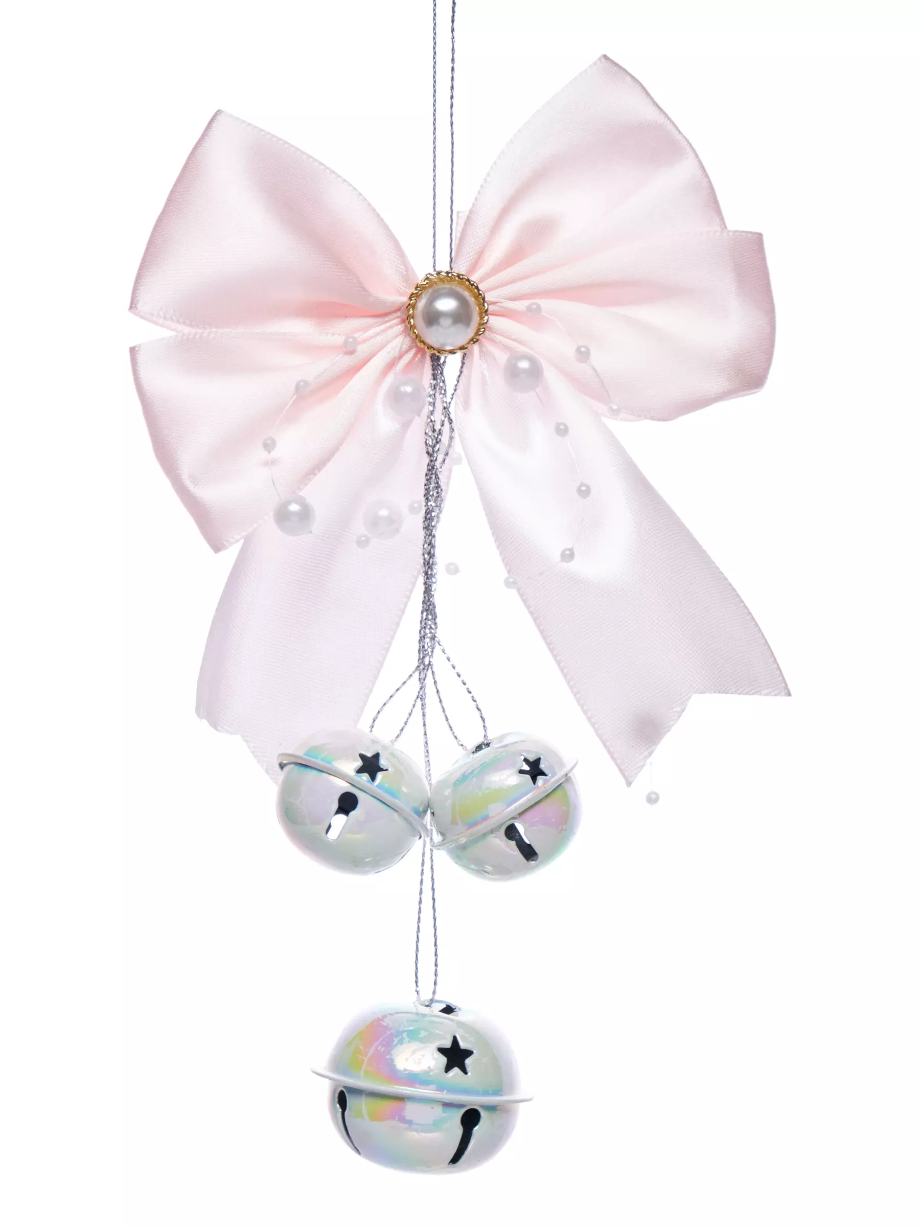 Новогоднее подвесное украшение из полиэстера, полистирола и ч/металла / 4х11,5х20см 92142