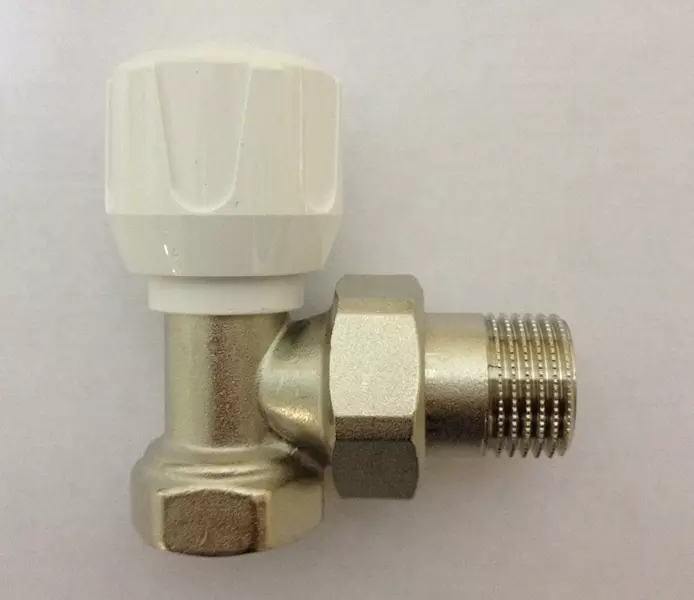 Клапан ручной терморегулирующий, угловой 3/4 STOUT SVR-0004-000020
