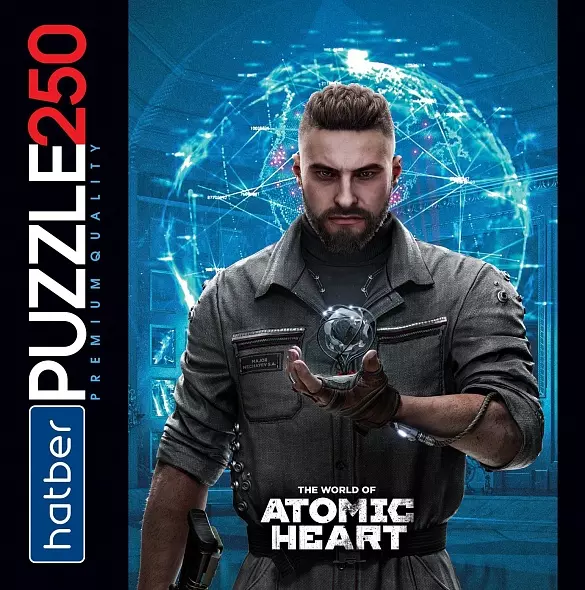 Пазл 250 элементов 280х400 мм Hatber Atomic Heart Premium 084992