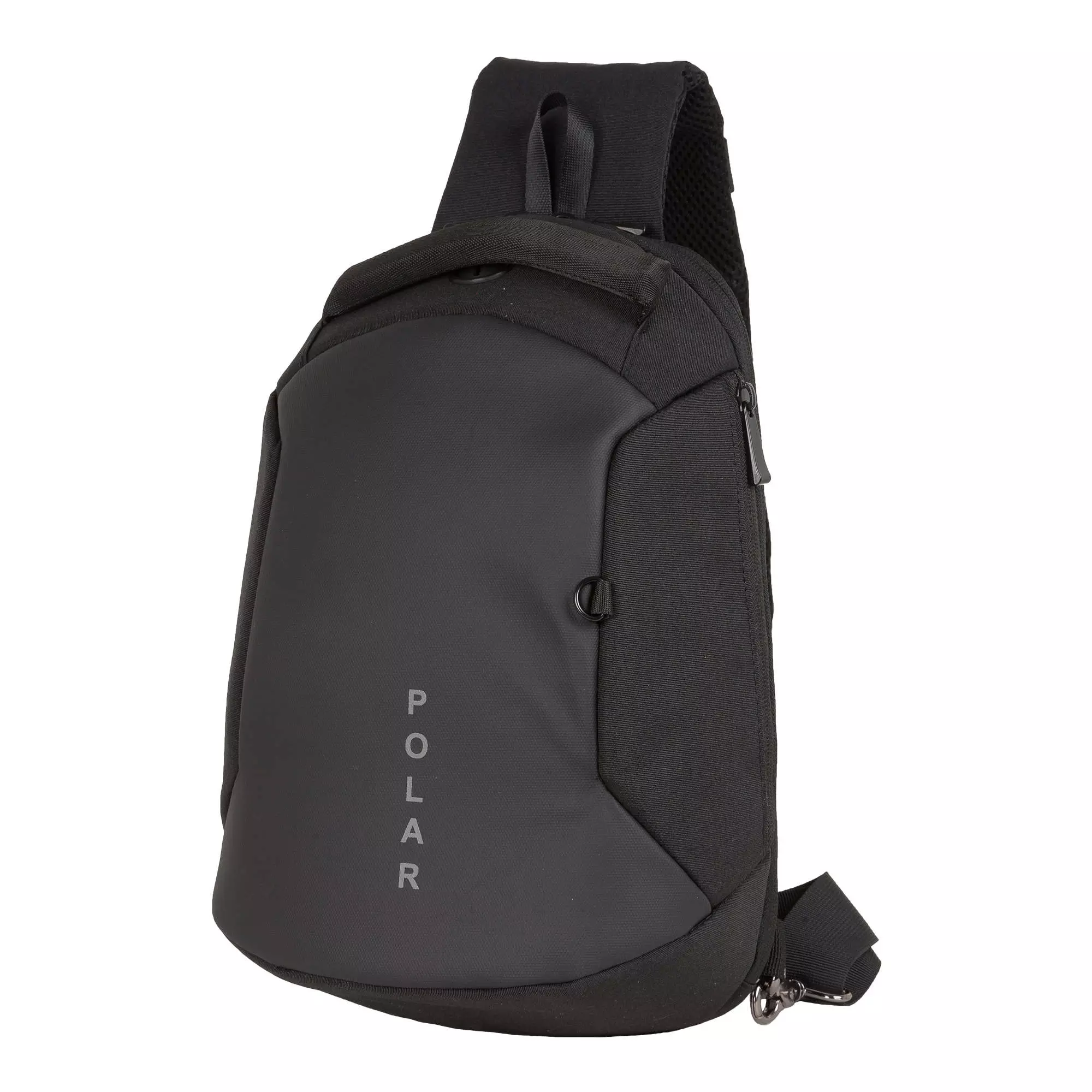 Однолямочный рюкзак Polar П0074-05 черный