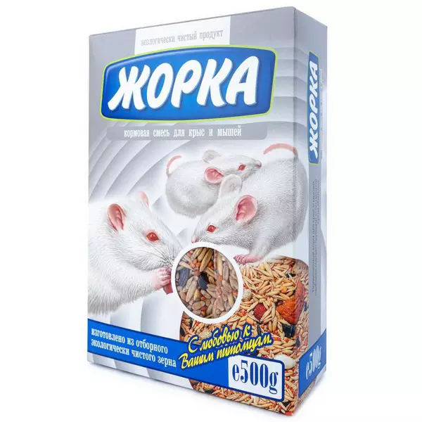 Кормовая смесь для крыс и мышей 500 г Жорка