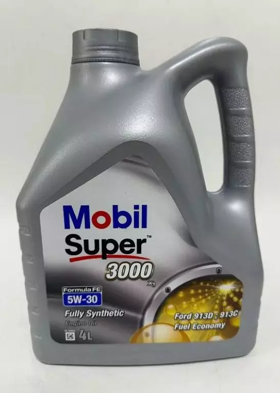 Моторное масло 5w30 MOBIL SUPER 3000 X1 Formula FE 4 л, синтетика