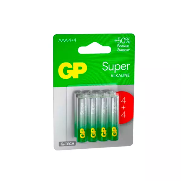 Батарейка ААА 8шт GP Super