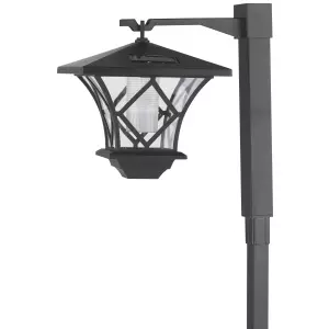 Садовый светильник на солнечной батарее, 2 LED, 155 cм