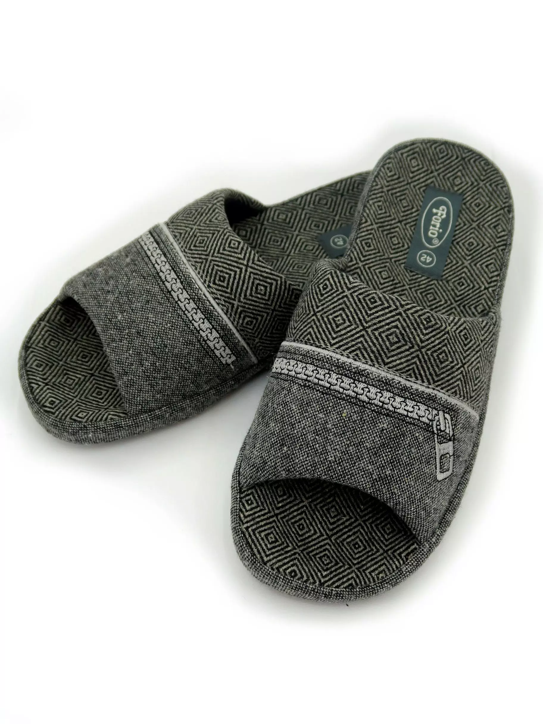 Тапочки мужские открытые Forio 124-8489, р-р 41