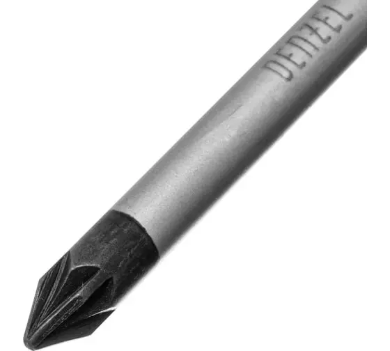 Отвертка крестовая PZ1x75 Denzel 122057 CrV
