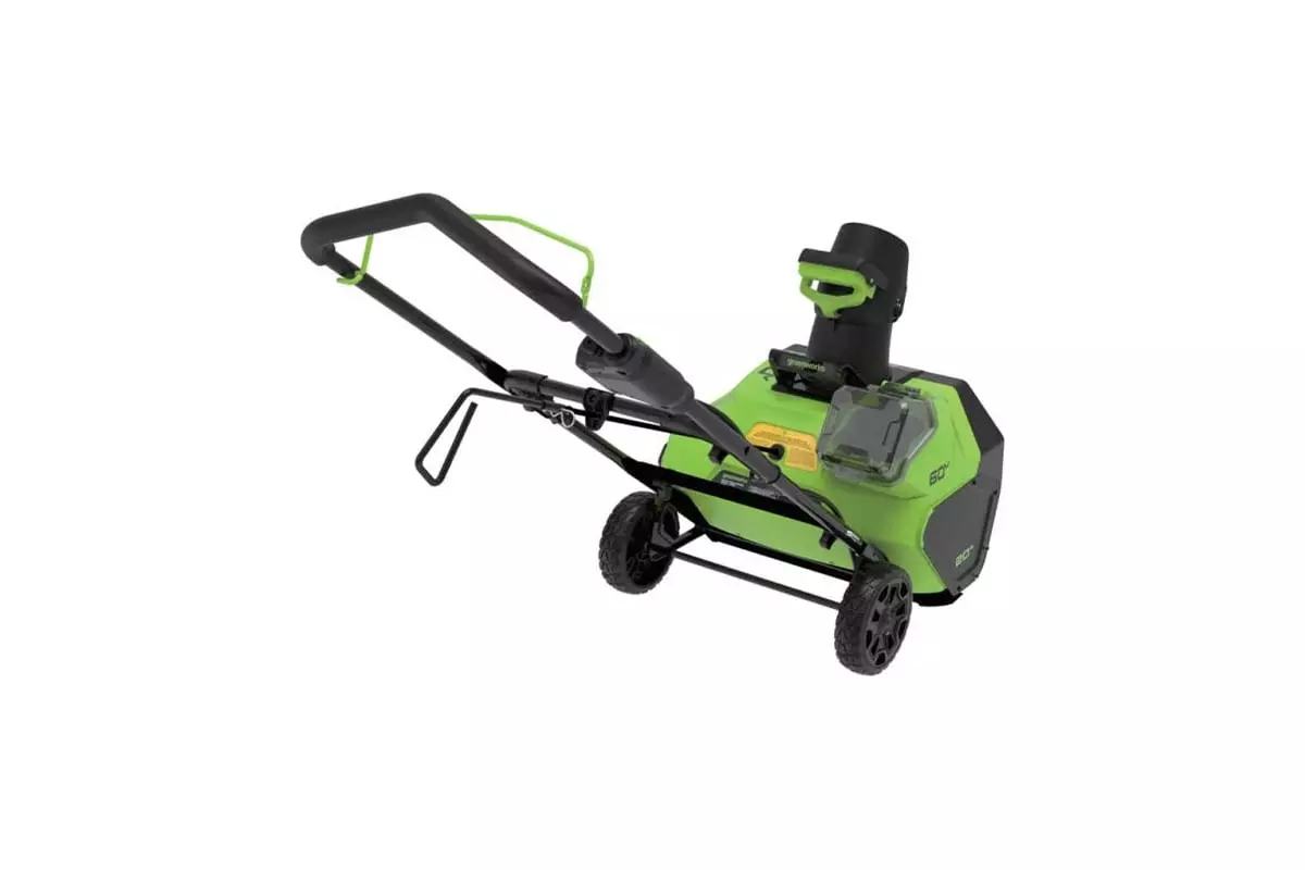 Снегоуборщик аккумуляторный Greenworks GD60PST, 60V, 51 см, бесщеточный, без АКБ и ЗУ