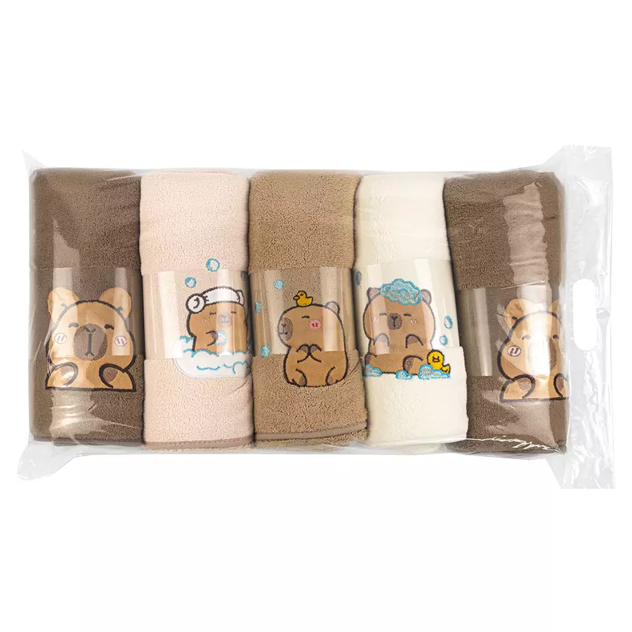 Детское полотенце микрофибра 60*120 см капибара Bravo