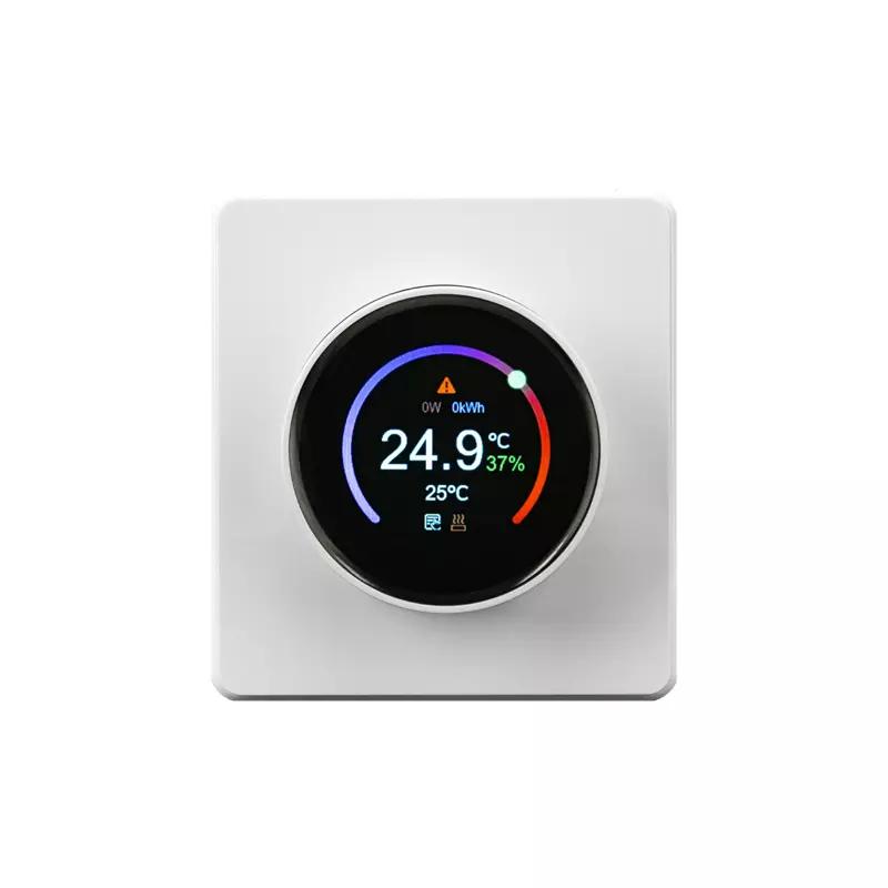 Терморегулятор встраиваемый Wi-Fi перламутр Kranz Miele Round KR-78-0728-1