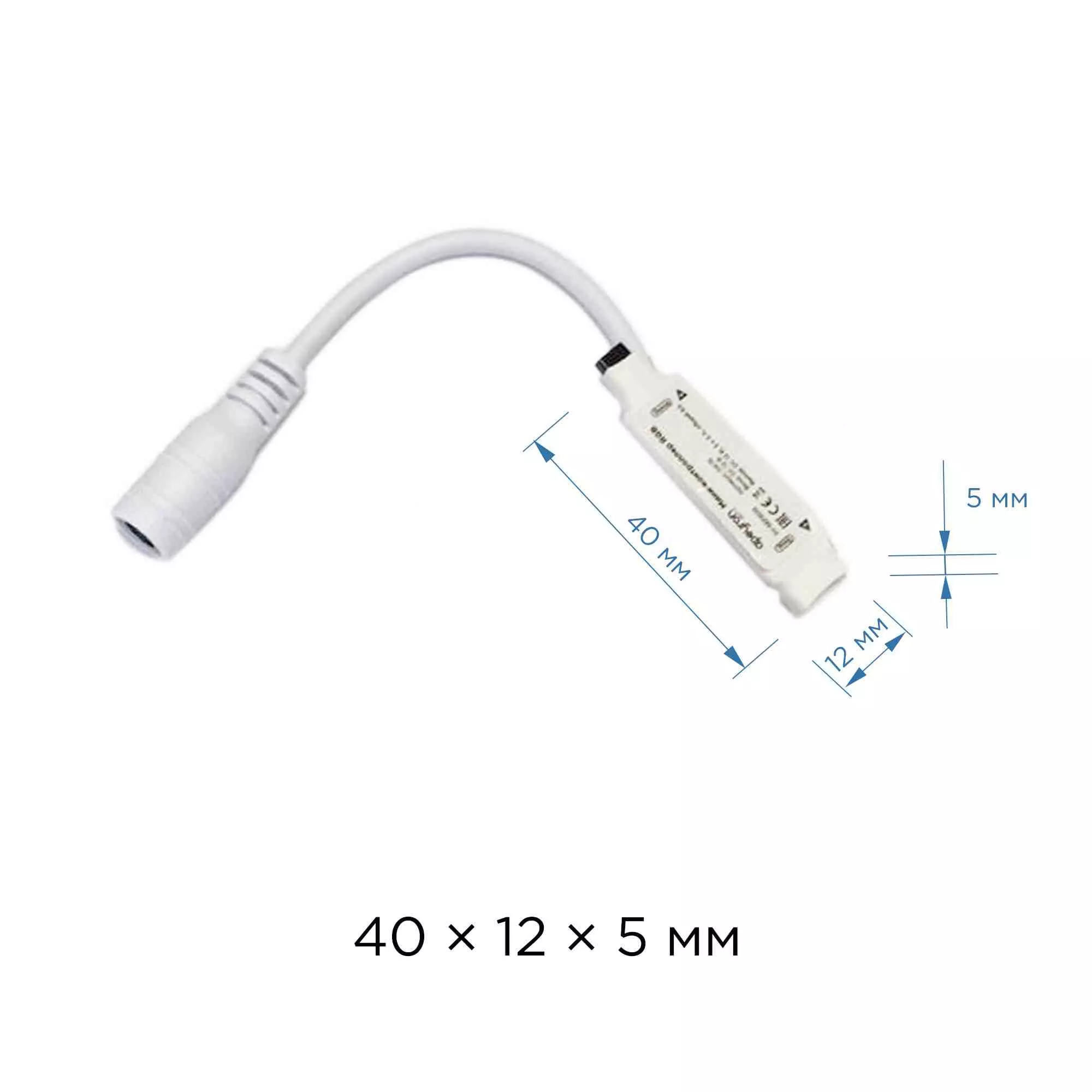 Контроллер светодиодной ленты RGB 12В/24В 72Вт/144Вт IP20 пульт Apeyron 04-15
