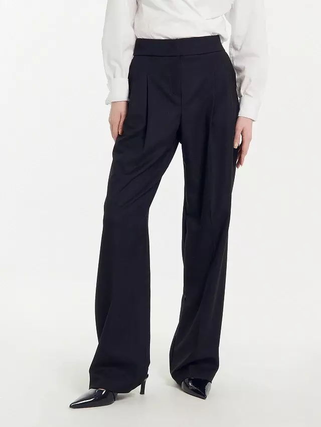 Брюки женские Mark Formelle 182489 черный, р-р 170-110 (52 / XXL)