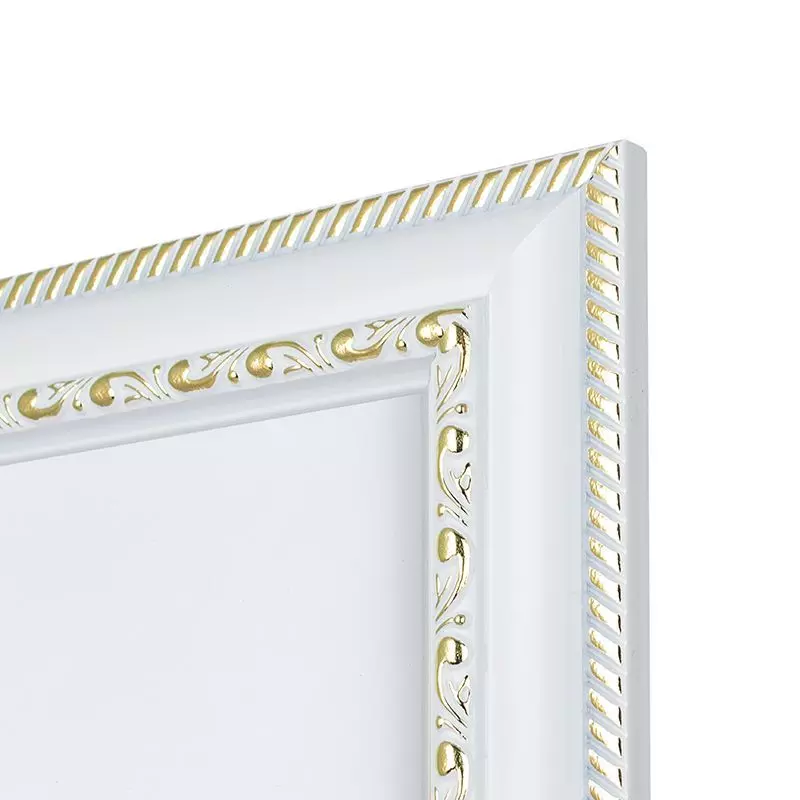 Фоторамка 50х70 см белый золото 644861-20 Мирам