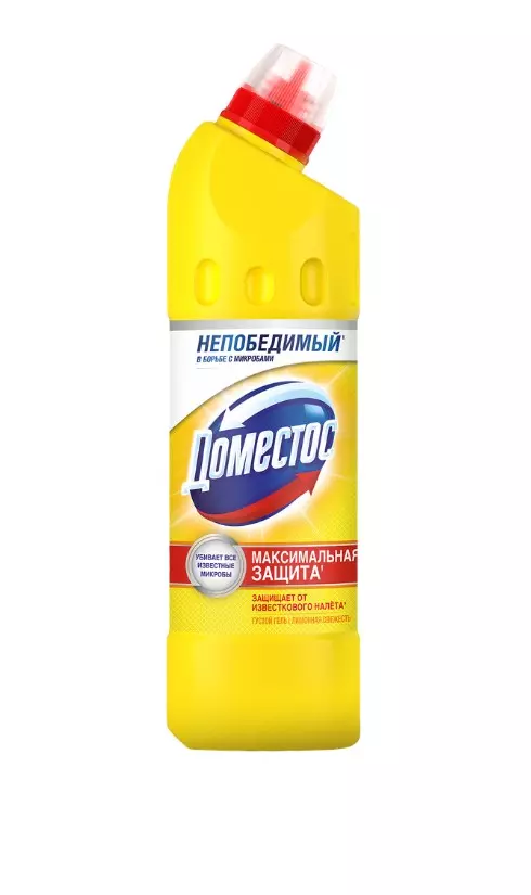 Средство для унитаза ДОМЕСТОС Лимонная свежесть 500 мл