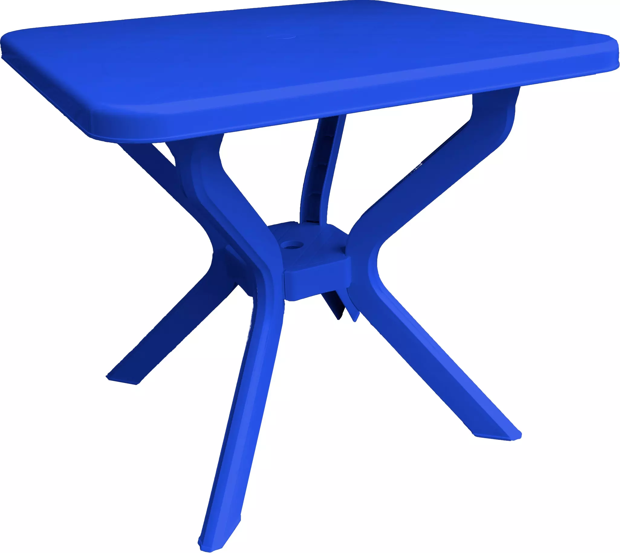 Пластиковый стол ТЕК.А.ТЕК Т 1-3 Синий (79х79х70)