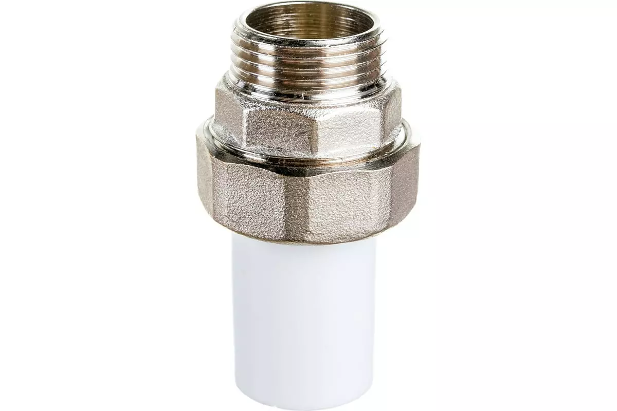 Муфта полипропиленовая трубная разъемная 32х1", НР RTP 14289