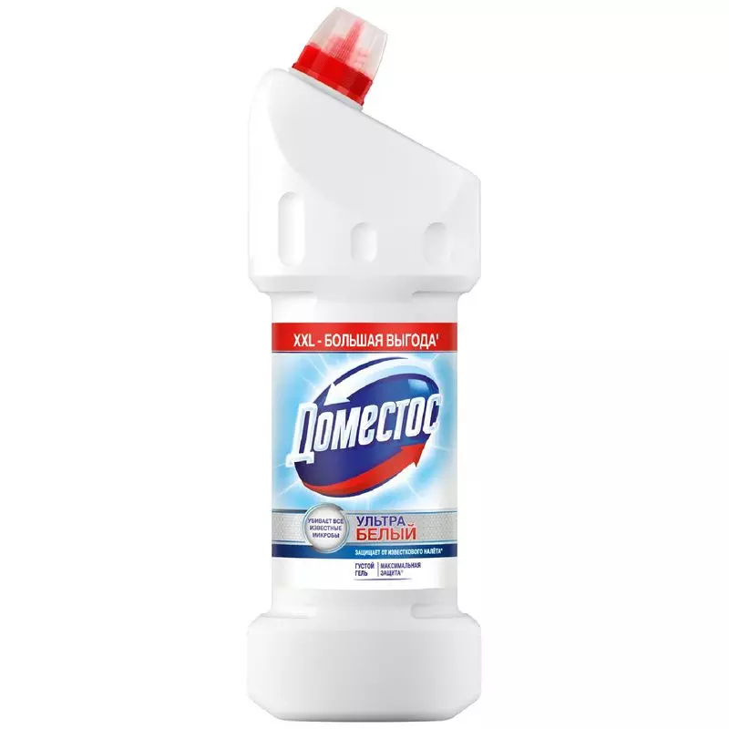 Средство для унитаза ДОМЕСТОС Ультра белый 1,5 л