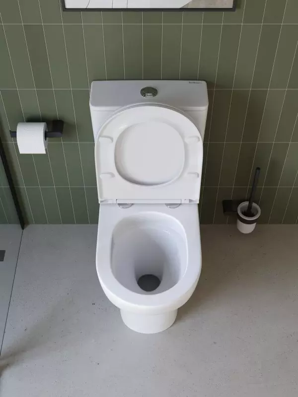 Унитаз BelBagno LOUNGE-TOR-2 BB2802CP/T-TOR/SC безободковый, смыв Торнадо, микролифт, быстросъем