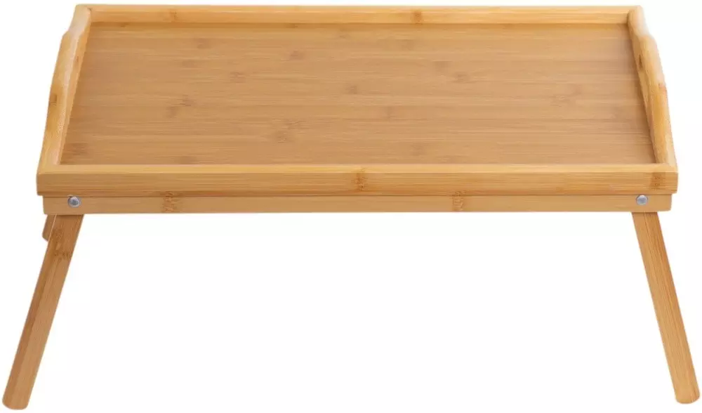 Столик поднос на ножках 50х30 см Бамбук DMT006