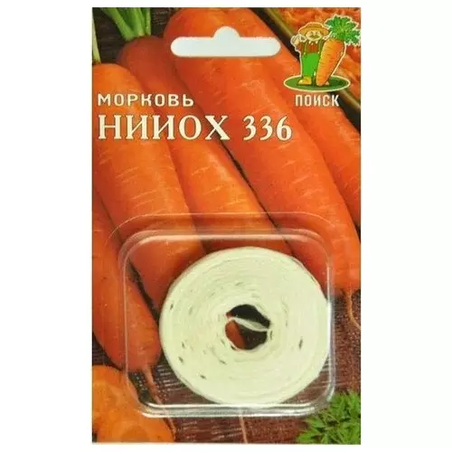 Семена Морковь НИИОХ 336 (на ленте 8 м). ПОИСК Ц/П