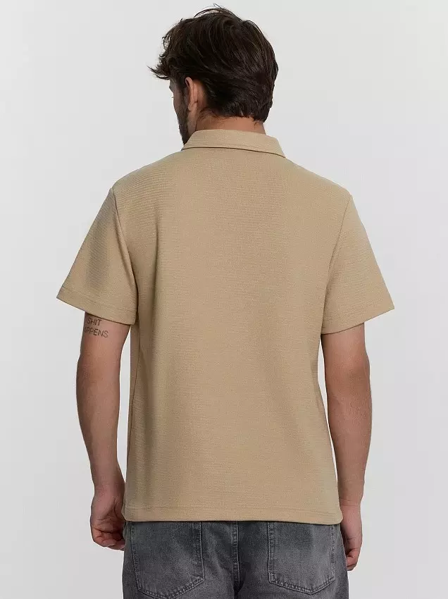 Поло мужское Mark Formelle 111946 сафари, р-р 108-182/188 (54 / XXL)