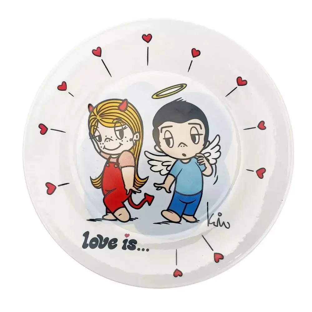 Набор посуды 3 предмета &quot;Love is...&quot;  фарфор, 309929