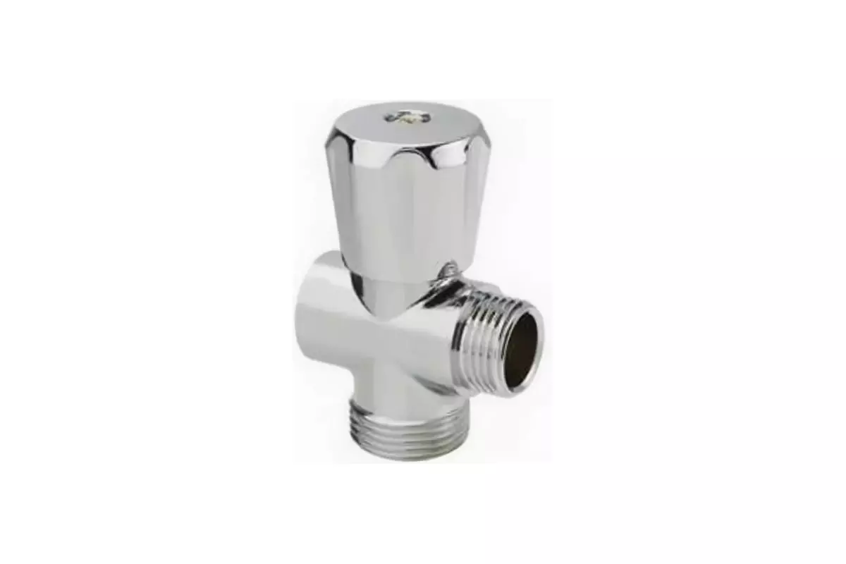 Вентиль трехпроходной 1/2"х1/2"х3/4" ВР/НР/НР Cr B AQUALINK 03968