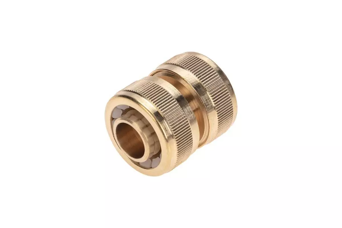 Муфта соединительная для шланга 3/4" латунь "ЧЕТЫРЕ СЕЗОНА" 62-0274