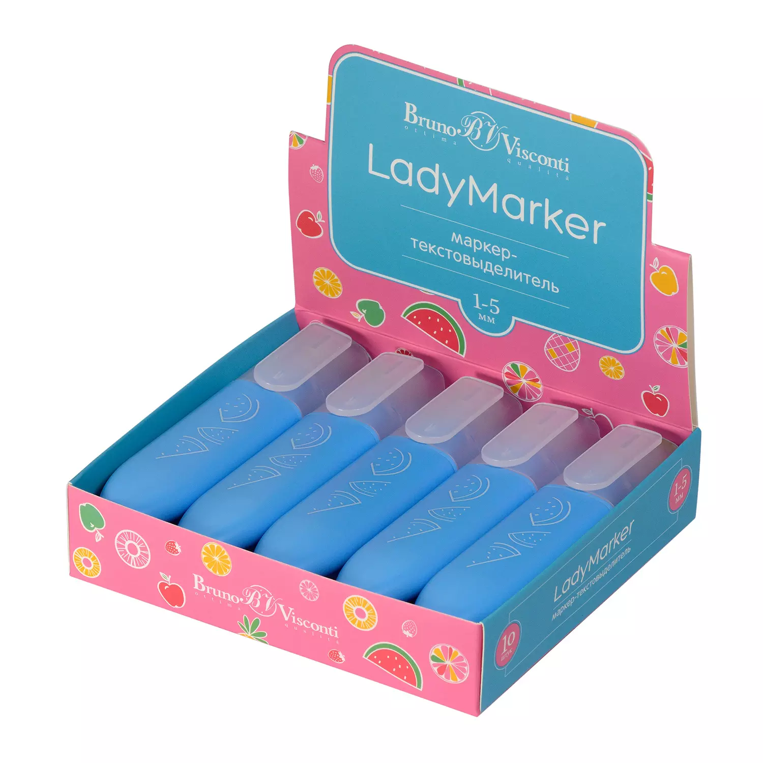 Текстовыделитель LadyMarker ГОЛУБОЙ