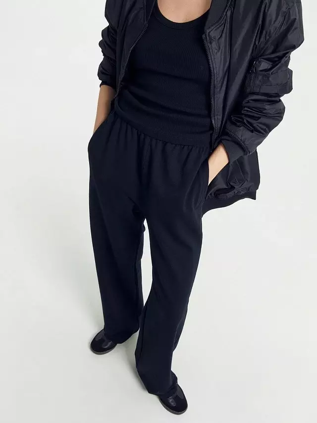 Брюки женские Mark Formelle 182504-1 черный, р-р 164/170-110 (52 / XXL)