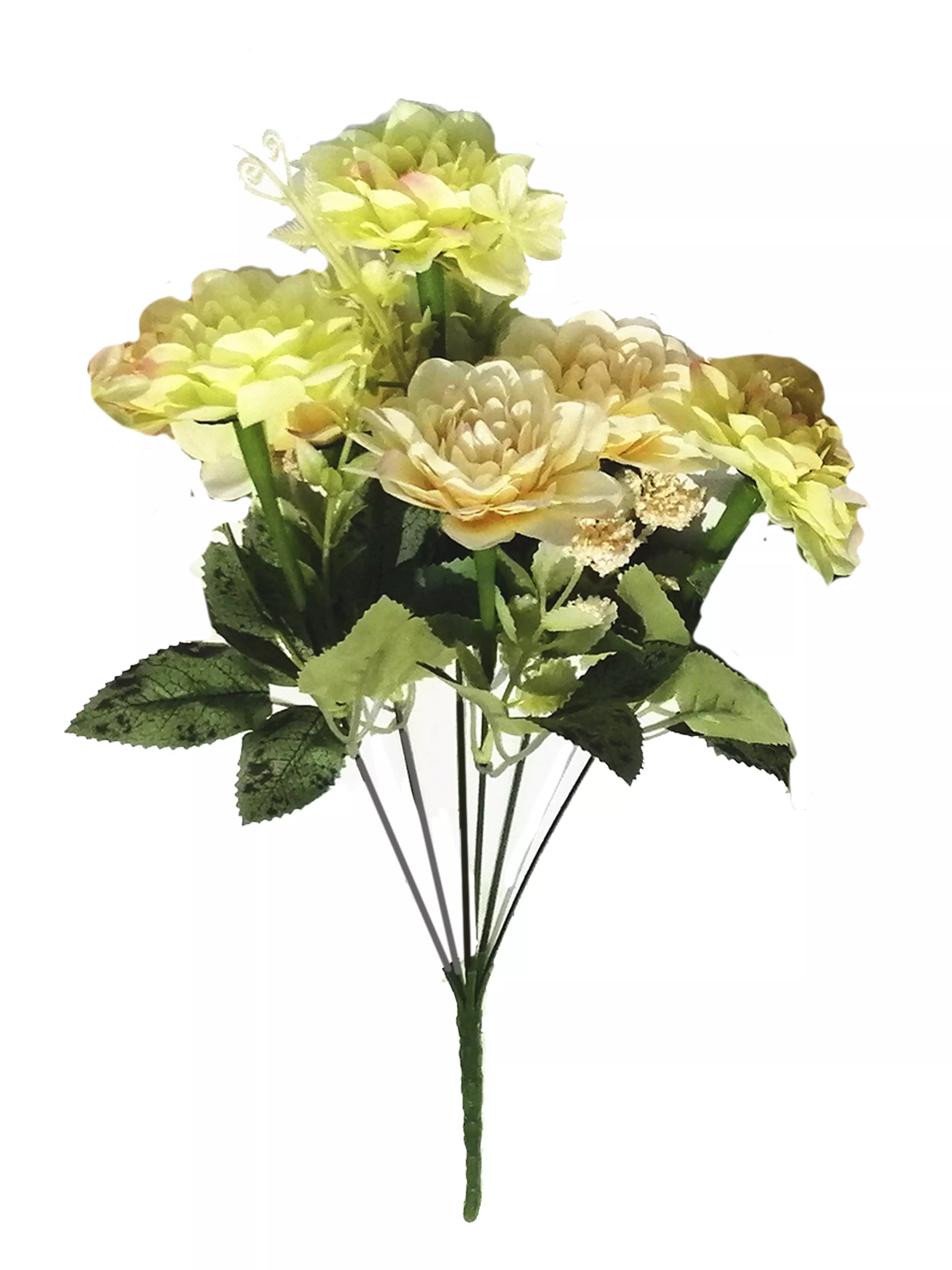 Букет искусственных цветов Изящность  39x26x22см арт.88200