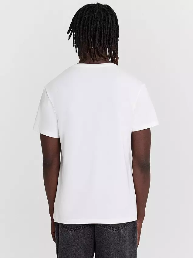 Футболка мужская Mark Formelle 111784 белый, р-р 170/176 (54 / XXL), V-образный вырез