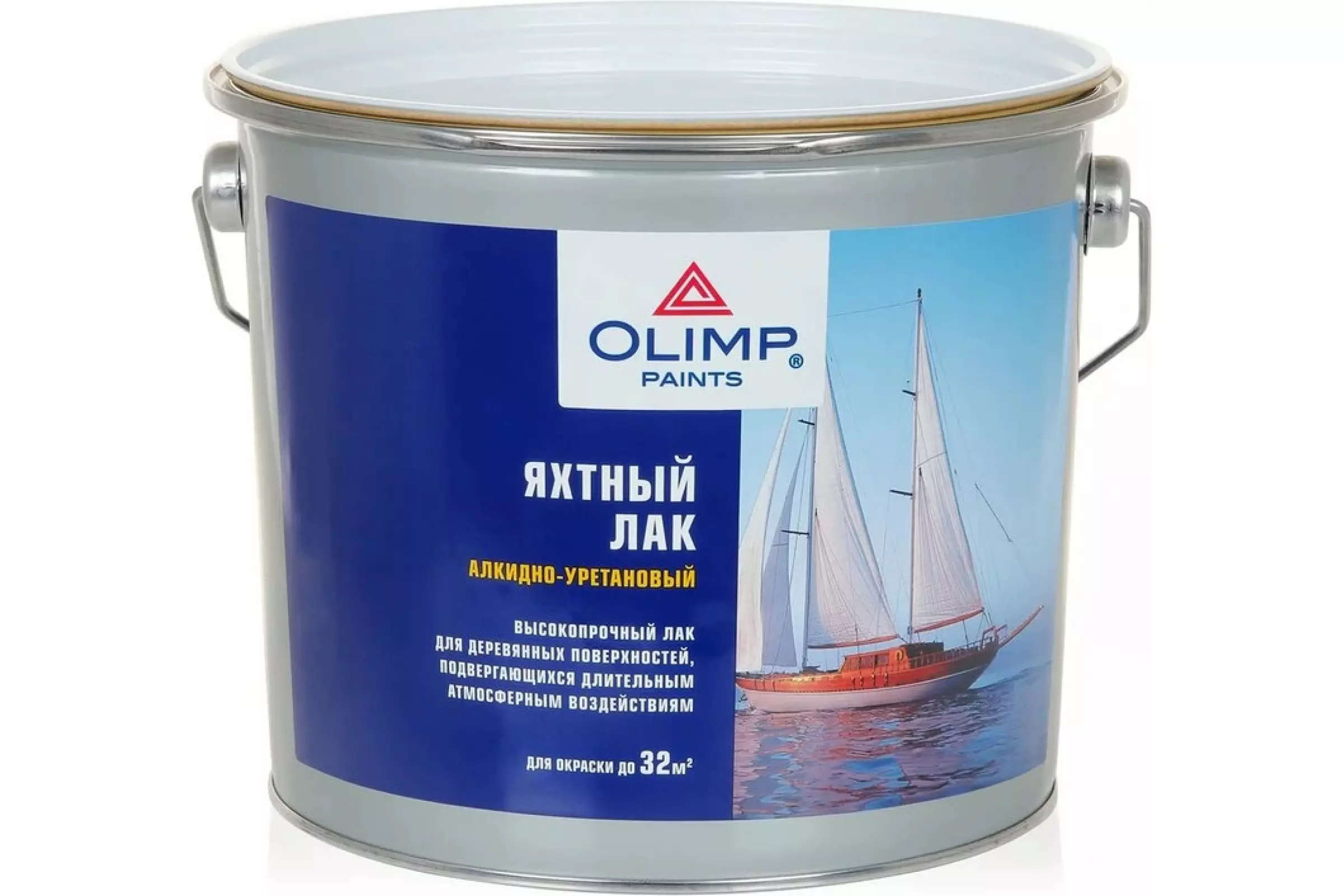 Лак яхтный OLIMP полуматовый 2.7 л 16480 