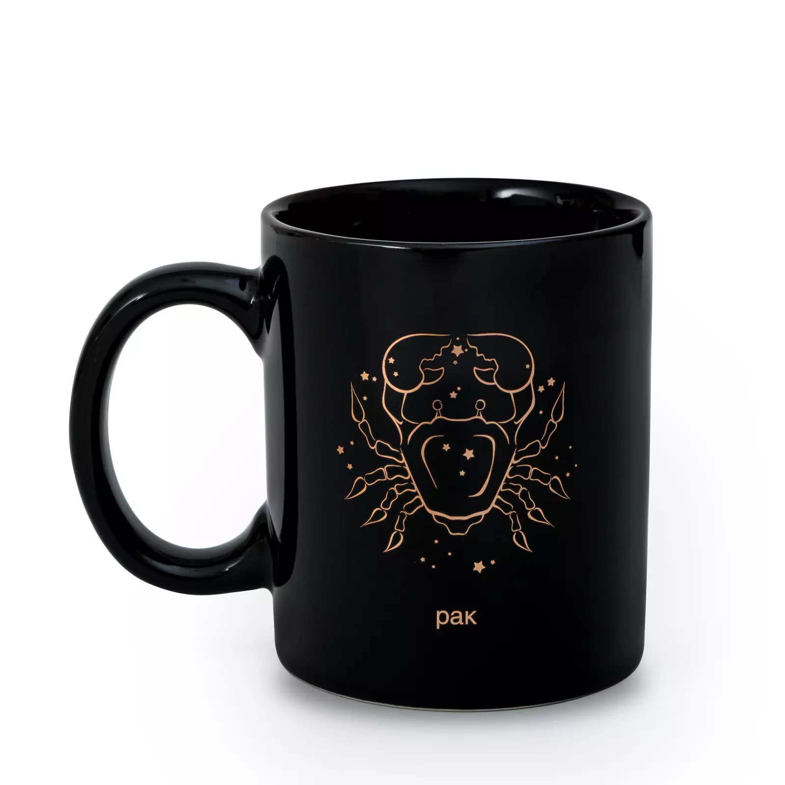 Кружка 320 мл, керамическая Знаки зодиака золотом арт 26007/36