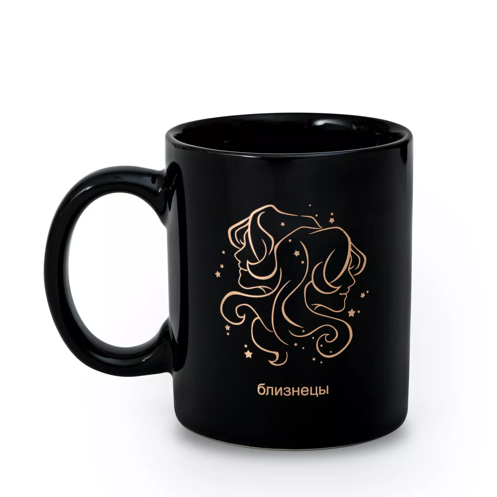 Кружка 320 мл, керамическая Знаки зодиака золотом арт 26007/36