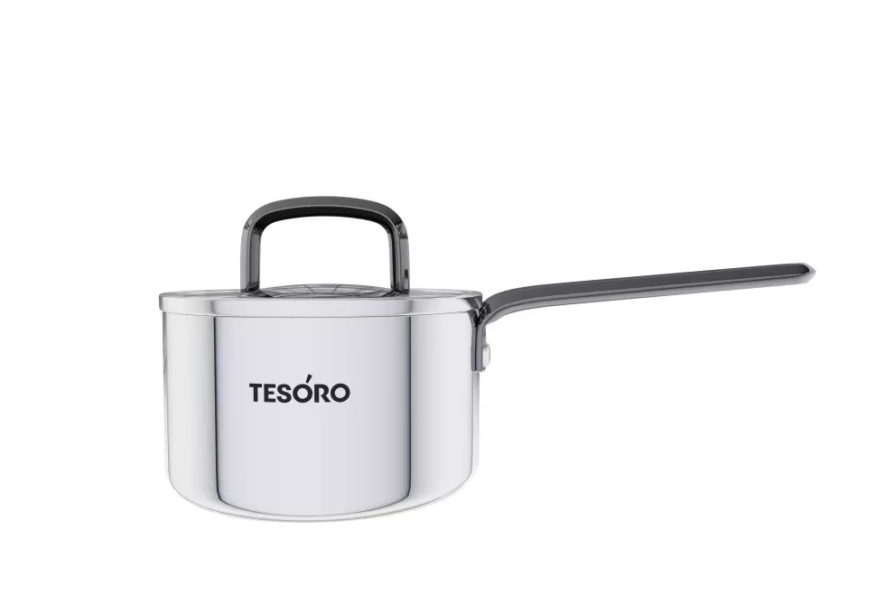 Ковш 1,1 л ,14 см, "Асти" монолитный корпус, TESORO КС611