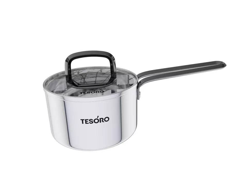 Ковш 1,1 л ,14 см, "Асти" монолитный корпус, TESORO КС611