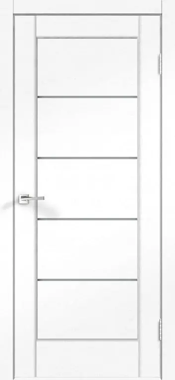 Дверь VellDoris Premier 1 ДО ясень белый структурный мателюкс 600*2000
