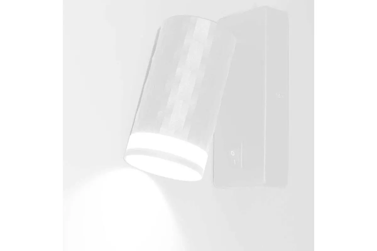 Спот GU10 с выключателем белый General 661860