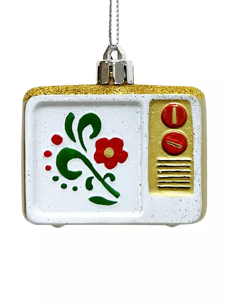 Новогоднее подвесное украшение из полистирола / 5,5x3x4см 95332