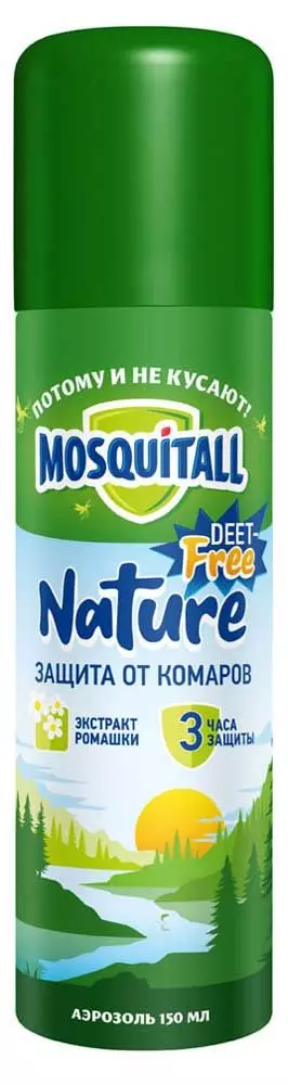 Аэрозоль Mosquitall Nature от комаров 150мл