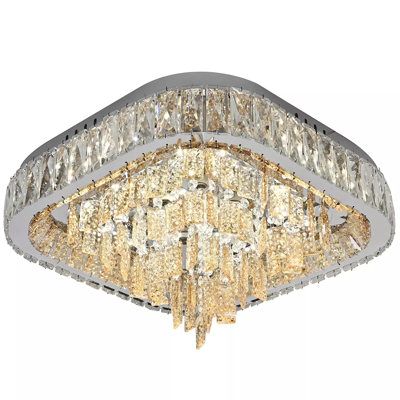 Светильник потолочный Escada 10232/SG LED*72Вт Chrome