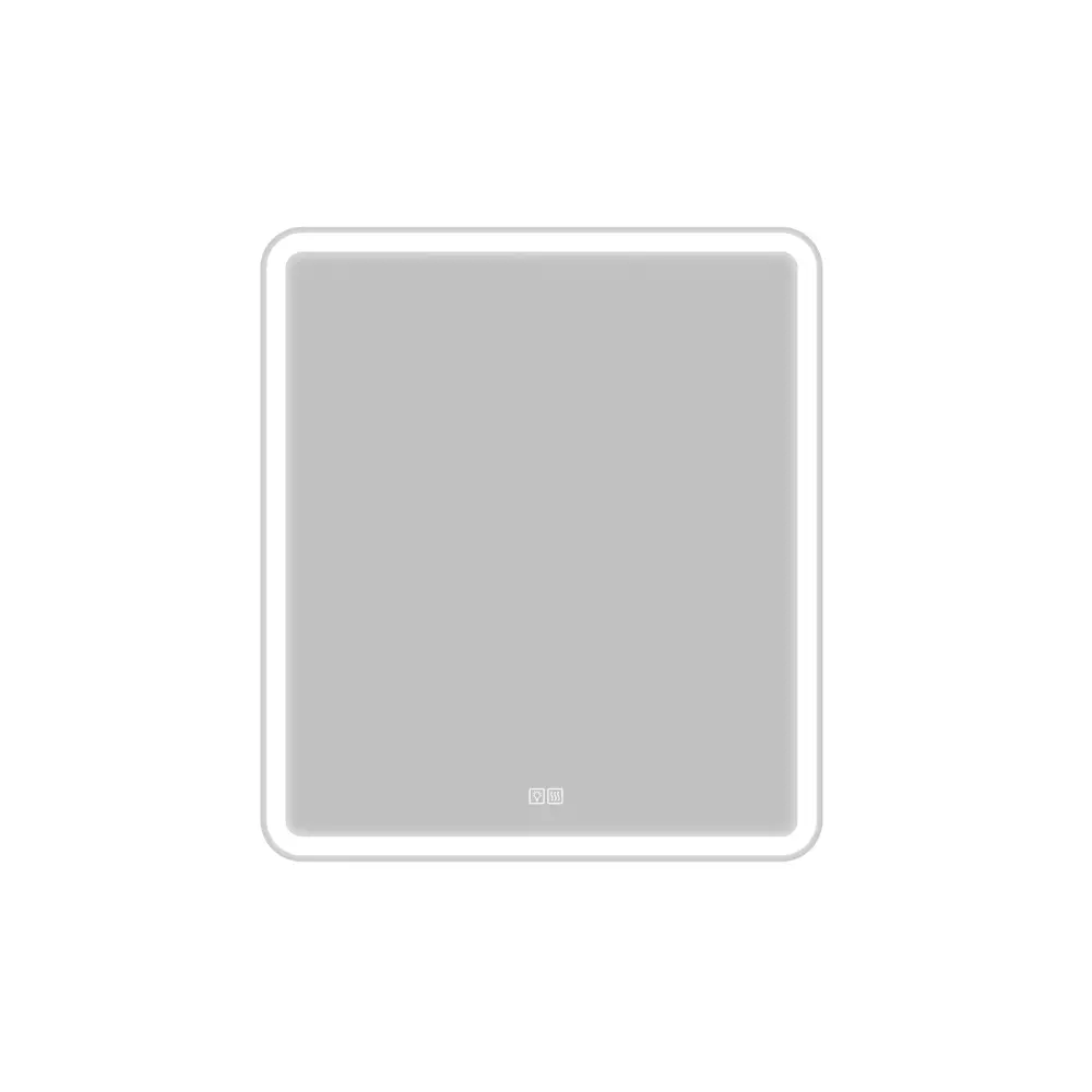 Зеркало в ванную 70х80 см BelBagno SPC-MAR-700-800-LED-TCH-WARM, подсветка, сенсор, подогрев