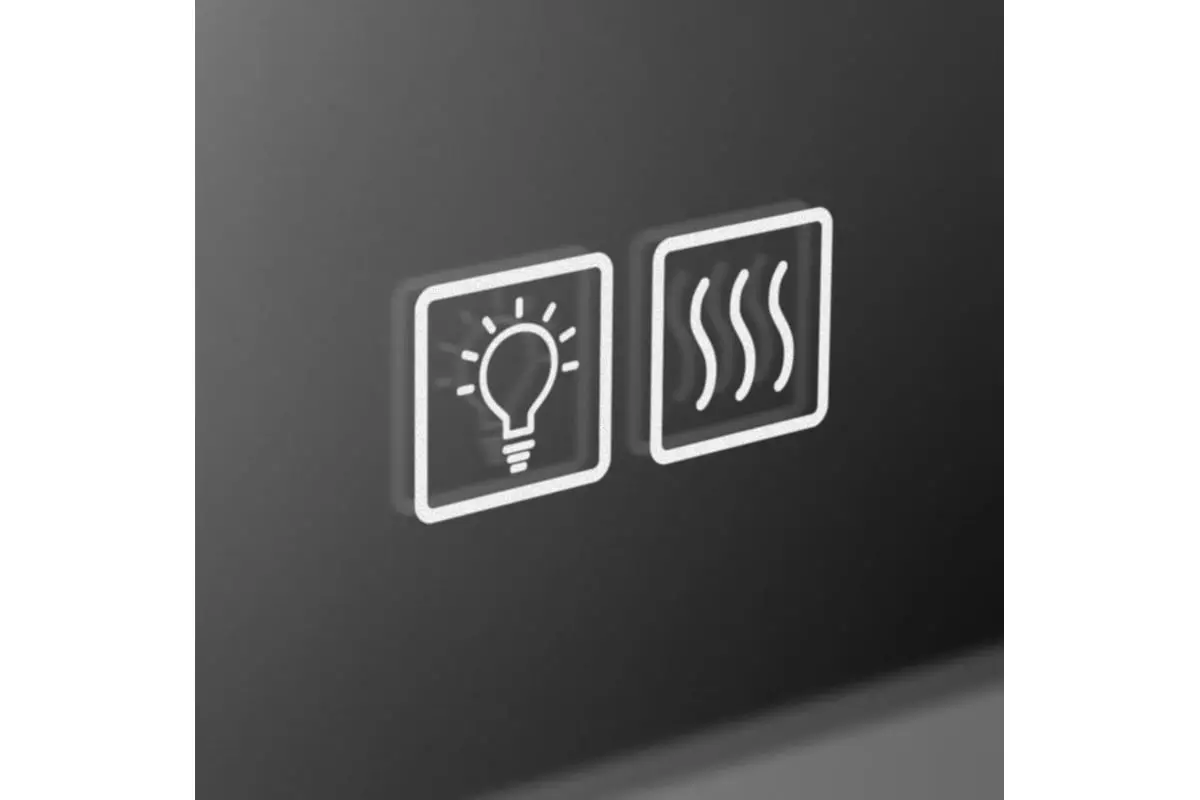 Зеркало в ванную 70х80 см BelBagno SPC-MAR-700-800-LED-TCH-WARM, подсветка, сенсор, подогрев