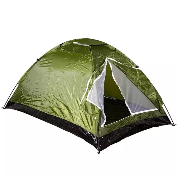 Палатка туристическая Ангара-2 однослойная, 200*150*110 см, цвет хаки