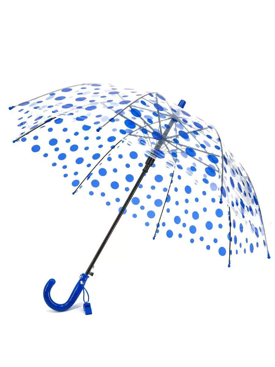 Зонт детский трость полуавтомат 8199